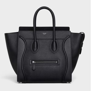 Celine Black Luggage Bag